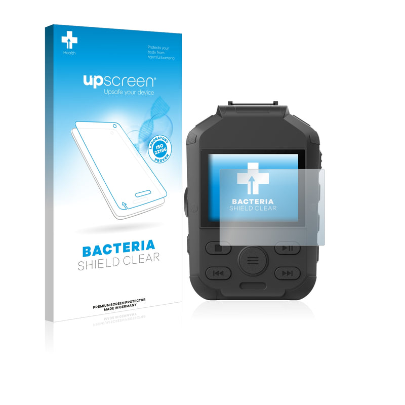 upscreen Bacteria Shield Clear Premium Antibacterial Screen Protector for Philips DVT3120