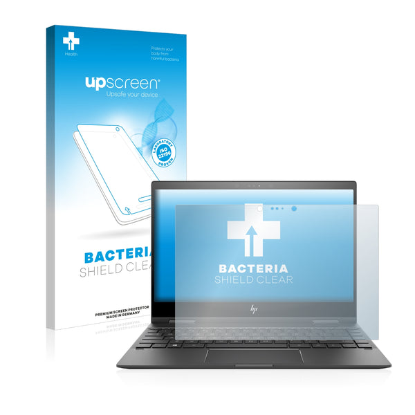 upscreen Bacteria Shield Clear Premium Antibacterial Screen Protector for HP Envy x360 13-ag0005ng