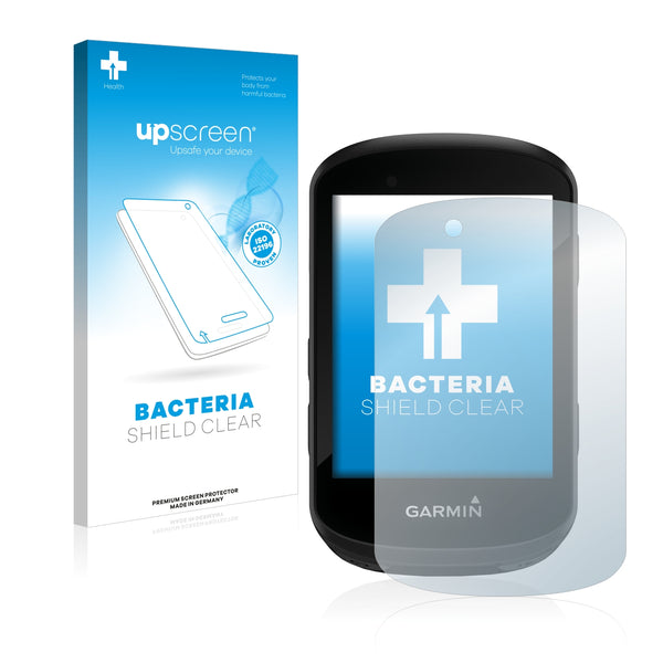 upscreen Bacteria Shield Clear Premium Antibacterial Screen Protector for Garmin Edge 530