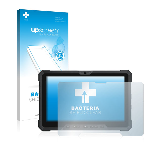 upscreen Bacteria Shield Clear Premium Antibacterial Screen Protector for Dell Latitude 12 Rugged 7212