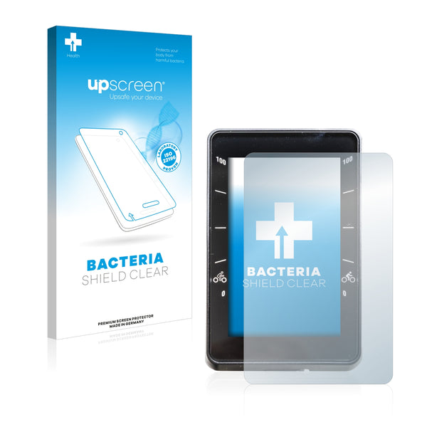 upscreen Bacteria Shield Clear Premium Antibacterial Screen Protector for Bulls Green Mover Lacuba Plus 2016