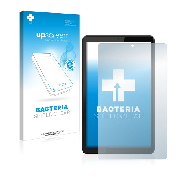 upscreen Bacteria Shield Clear Premium Antibacterial Screen Protector for Lenovo Tab M8