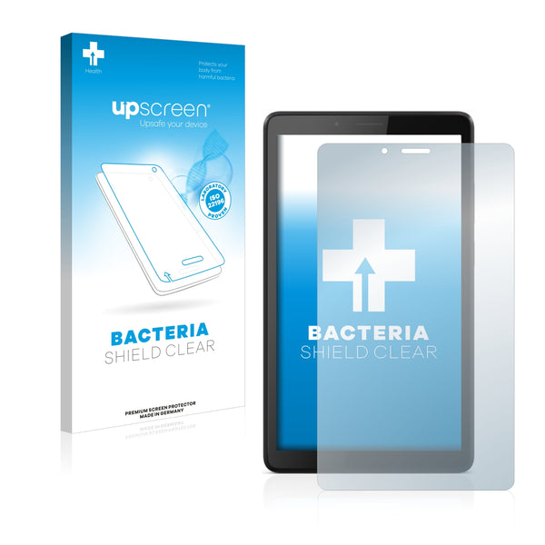 upscreen Bacteria Shield Clear Premium Antibacterial Screen Protector for Lenovo Tab M7