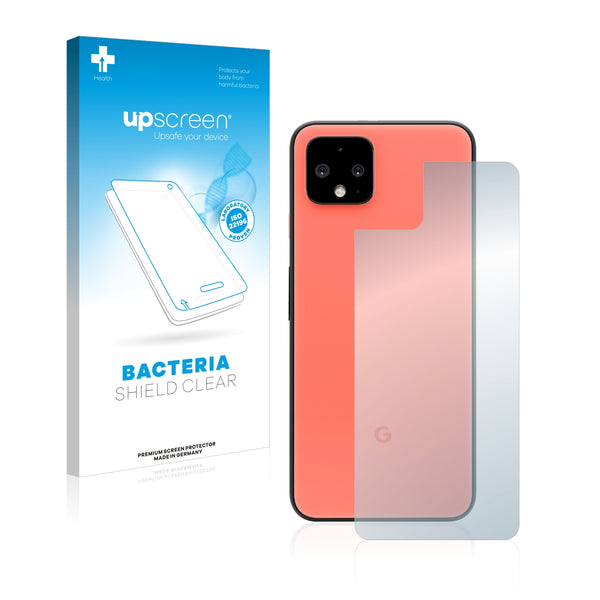 upscreen Bacteria Shield Clear Premium Antibacterial Screen Protector for Google Pixel 4 XL (Back)