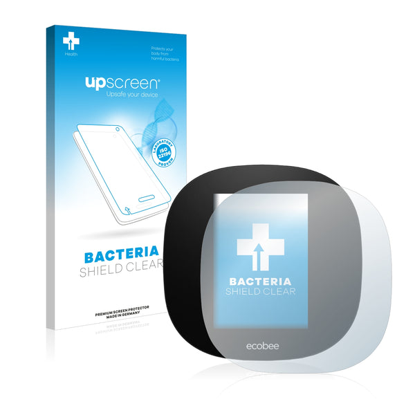 upscreen Bacteria Shield Clear Premium Antibacterial Screen Protector for ecobee 3 Lite