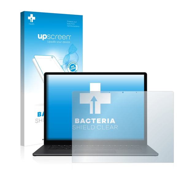 upscreen Bacteria Shield Clear Premium Antibacterial Screen Protector for Microsoft Surface Laptop 3 15