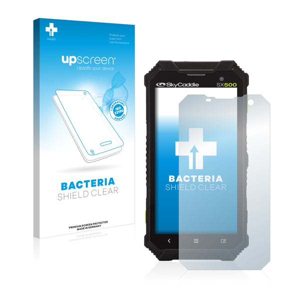 upscreen Bacteria Shield Clear Premium Antibacterial Screen Protector for SkyCaddie SX500
