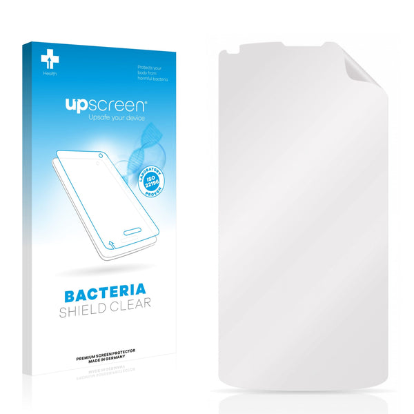 upscreen Bacteria Shield Clear Premium Antibacterial Screen Protector for Google Nexus 4G