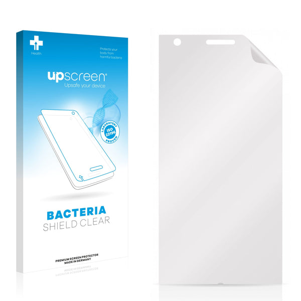 upscreen Bacteria Shield Clear Premium Antibacterial Screen Protector for Lenovo IdeaPhone K800