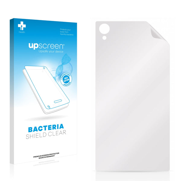 upscreen Bacteria Shield Clear Premium Antibacterial Screen Protector for Sony Xperia Z1s (Back)