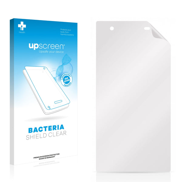 upscreen Bacteria Shield Clear Premium Antibacterial Screen Protector for Sony Xperia Z1s