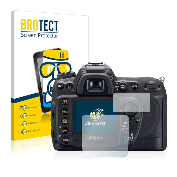 BROTECT AirGlass Glass Screen Protector for Nikon D200