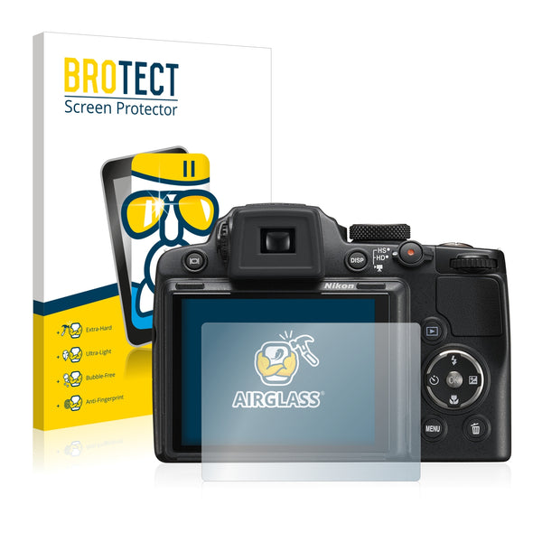 BROTECT AirGlass Glass Screen Protector for Nikon Coolpix P500
