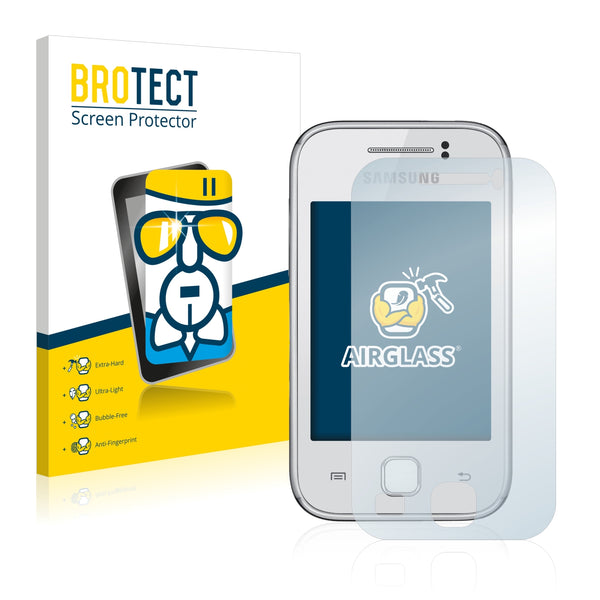 BROTECT AirGlass Glass Screen Protector for Samsung Galaxy Y Young S5360