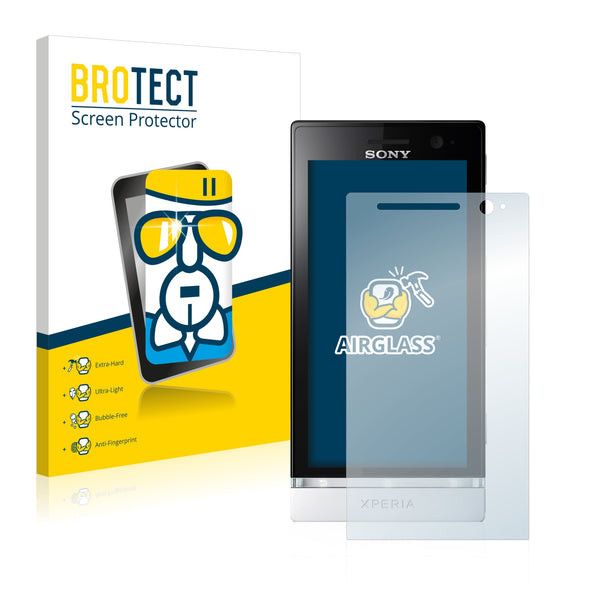 BROTECT AirGlass Glass Screen Protector for Sony Xperia U ST25i