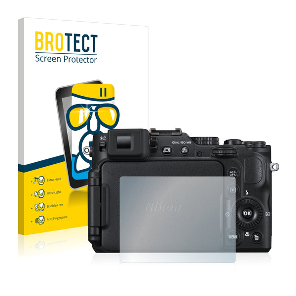 BROTECT AirGlass Glass Screen Protector for Nikon Coolpix P7800