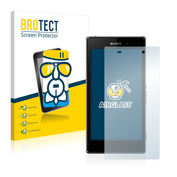 BROTECT AirGlass Glass Screen Protector for Sony Xperia Z1 L39H