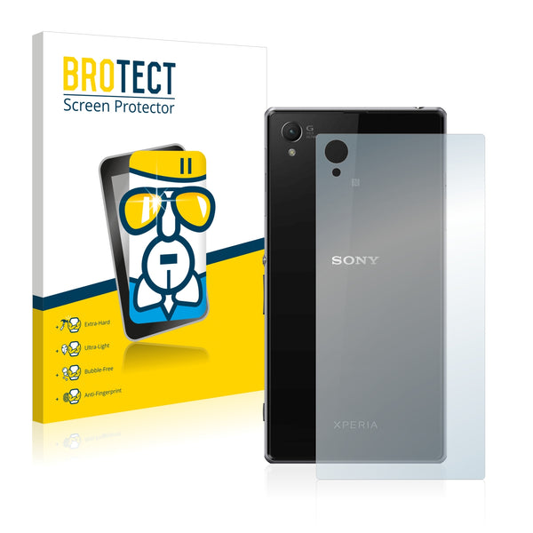 BROTECT AirGlass Glass Screen Protector for Sony Xperia Z1 L39H (Back)