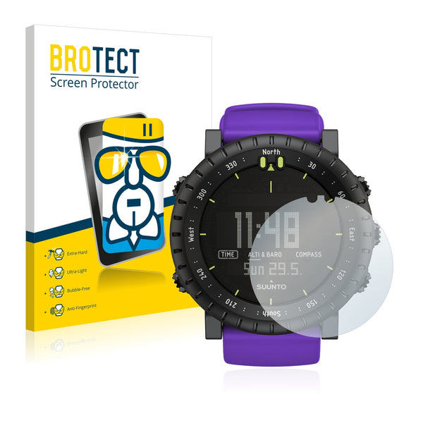 BROTECT AirGlass Glass Screen Protector for Suunto Core Violet Crush