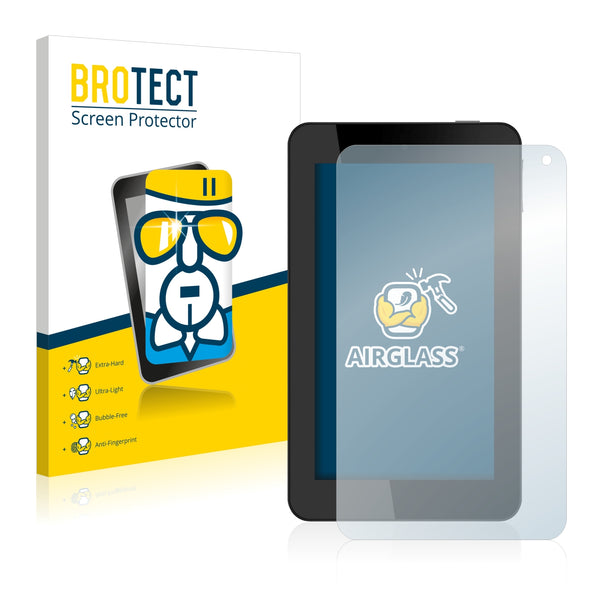 BROTECT AirGlass Glass Screen Protector for HP Slate 7 Plus 4200ef (Cam right)