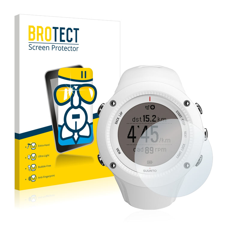 BROTECT AirGlass Glass Screen Protector for Suunto Ambit2 R White