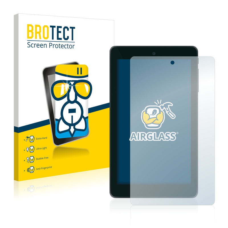 BROTECT AirGlass Glass Screen Protector for TrekStor SurfTab breeze 7.0 plus