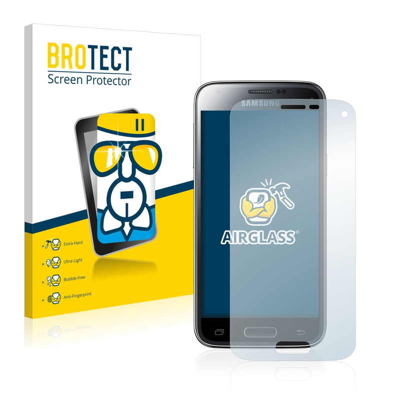 BROTECT AirGlass Glass Screen Protector for Samsung Galaxy S5 Mini SM-G800F