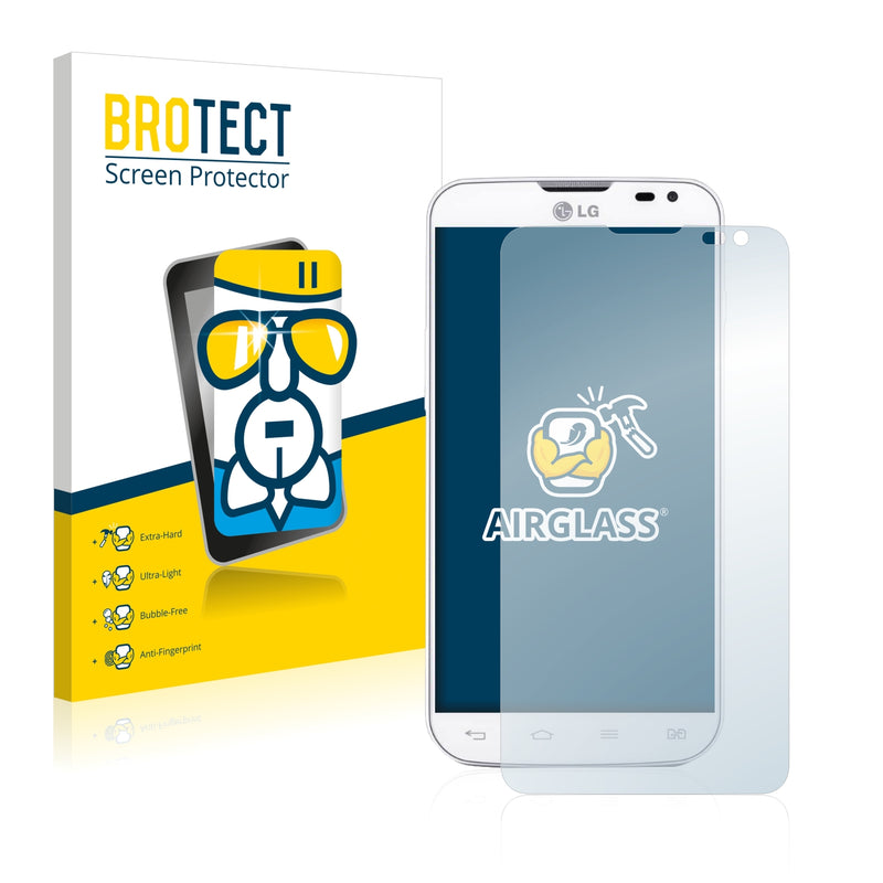 BROTECT AirGlass Glass Screen Protector for LG L70 D325 (Dual Sim)