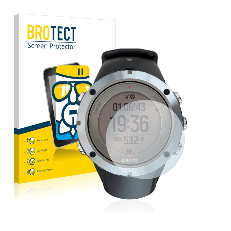 BROTECT AirGlass Glass Screen Protector for Suunto Ambit3 Peak Sapphire