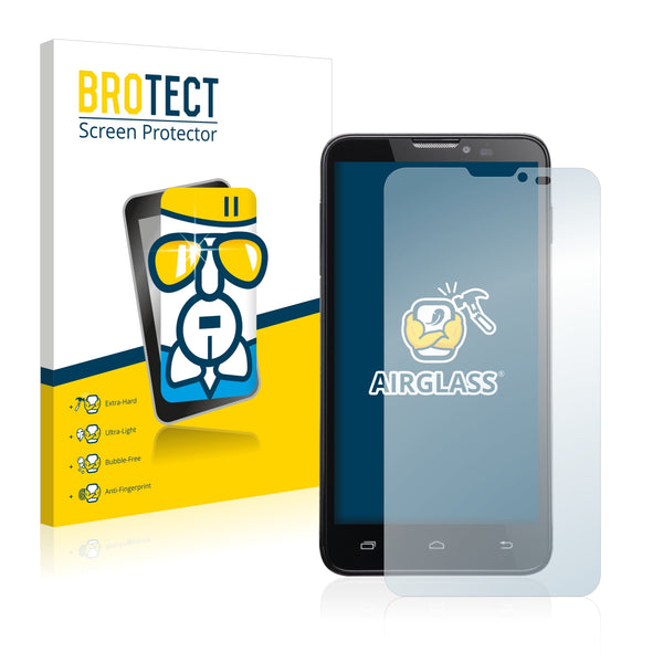 BROTECT AirGlass Glass Screen Protector for Prestigio MultiPhone 5307 DUO