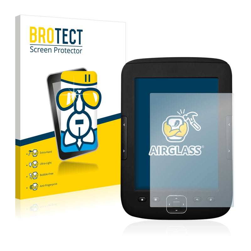 BROTECT AirGlass Glass Screen Protector for Prestigio MultiReader Supreme 5664
