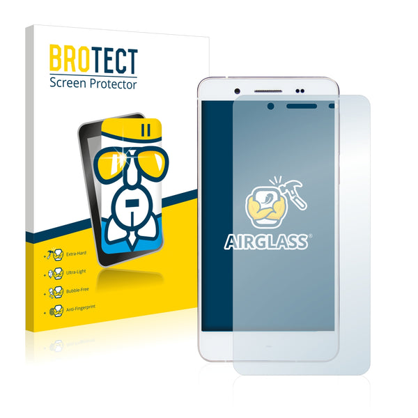 BROTECT AirGlass Glass Screen Protector for Mediacom PhonePad Duo X520U