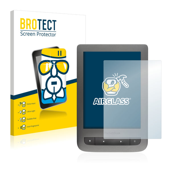 BROTECT AirGlass Glass Screen Protector for PocketBook Touch Lux 3