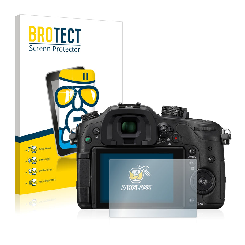 BROTECT AirGlass Glass Screen Protector for Panasonic Lumix DMC-GH4R