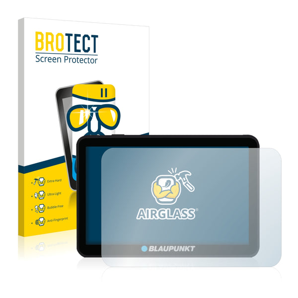 BROTECT AirGlass Glass Screen Protector for Blaupunkt TravelPilot 74