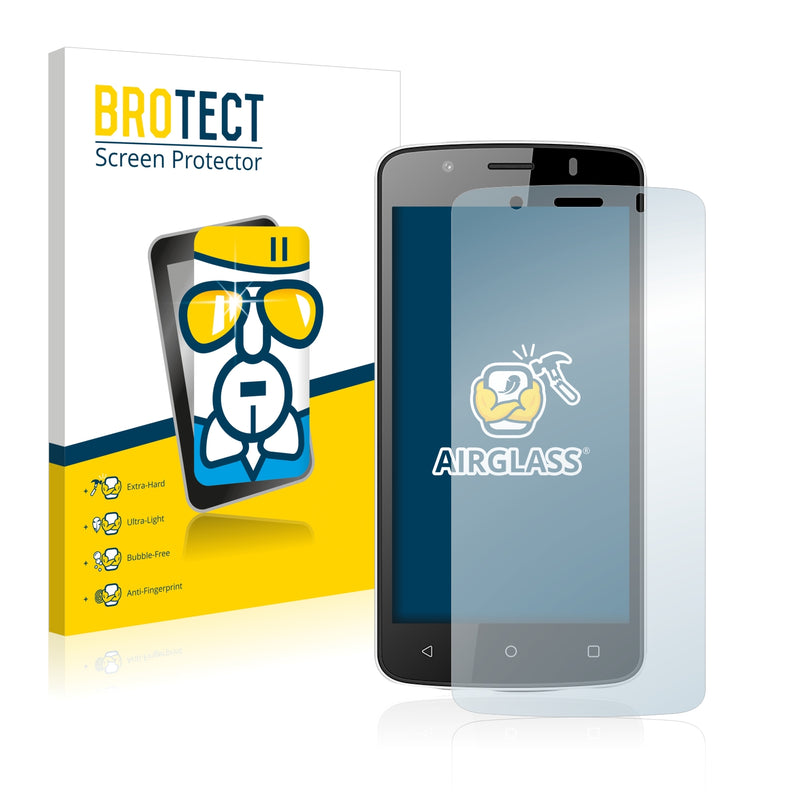 BROTECT AirGlass Glass Screen Protector for Medion Life E4506 (MD 99478)