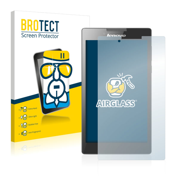 BROTECT AirGlass Glass Screen Protector for Lenovo Tab 2 A7-30 (Cam left)