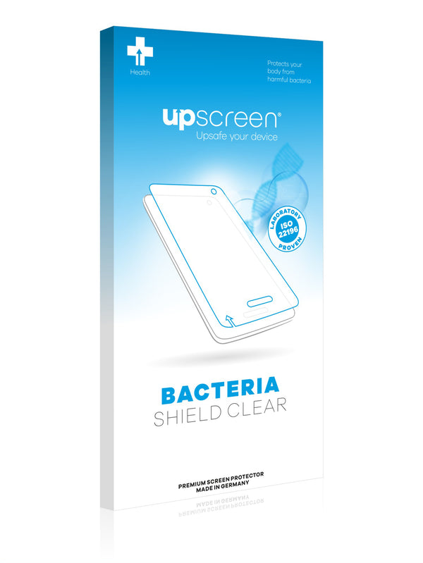 upscreen Bacteria Shield Clear Premium Antibacterial Screen Protector for Standard sizes with 22.5 inch Displays [485 mm x 303 mm, 16:10]