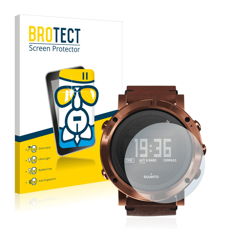 BROTECT AirGlass Glass Screen Protector for Suunto Essential Copper