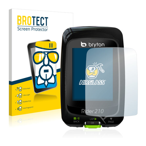 BROTECT AirGlass Glass Screen Protector for Bryton Rider 210