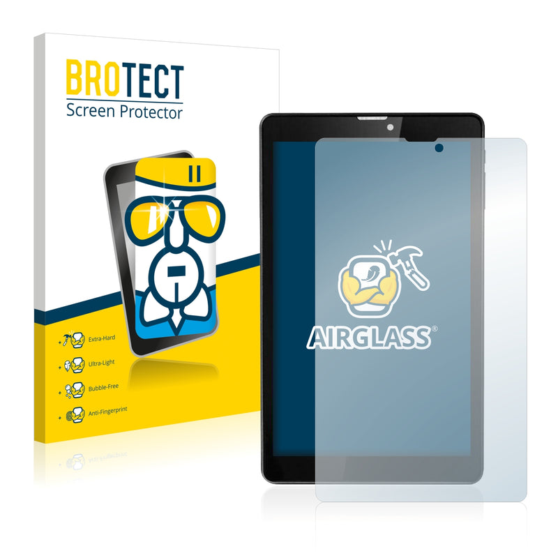 BROTECT AirGlass Glass Screen Protector for Prestigio MultiPad Wize 3308 3G