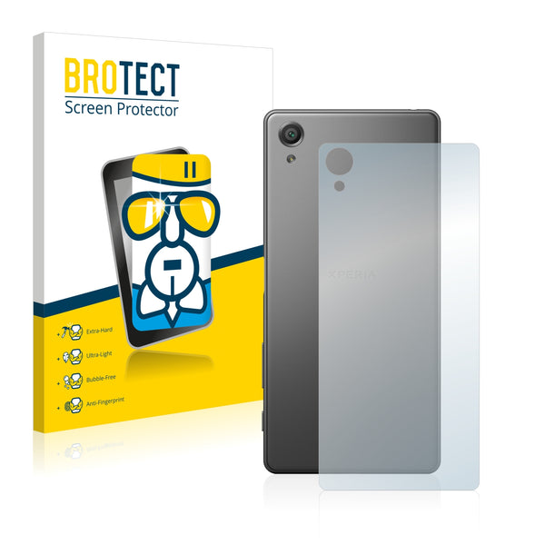 BROTECT AirGlass Glass Screen Protector for Sony Xperia X (Back)