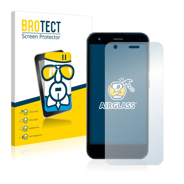 BROTECT AirGlass Glass Screen Protector for ZTE Blade S6 Flex