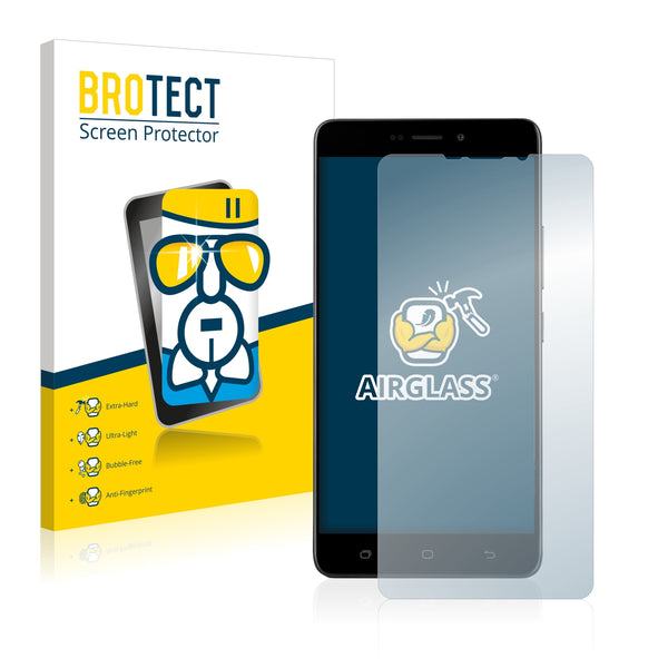 BROTECT AirGlass Glass Screen Protector for Medion Life X5520 (MD 99607)