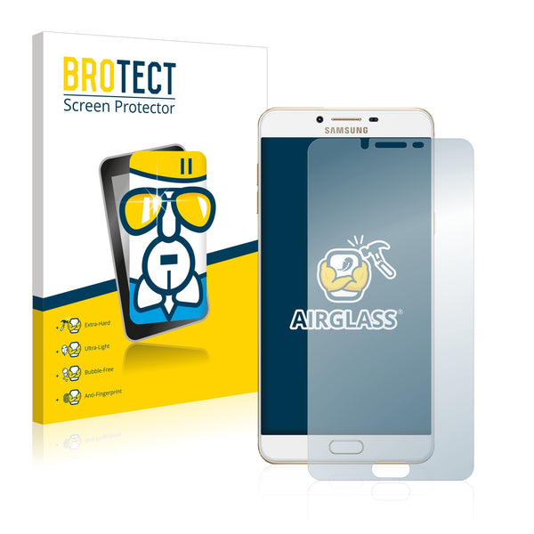 BROTECT AirGlass Glass Screen Protector for Samsung Galaxy C9 Pro