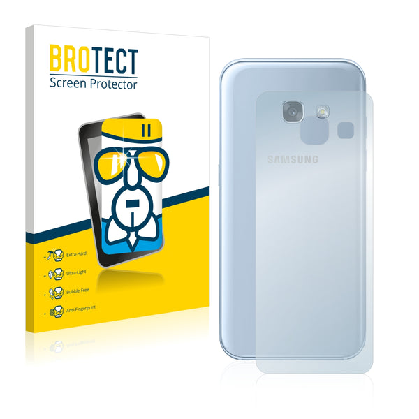 BROTECT AirGlass Glass Screen Protector for Samsung Galaxy A3 2017 (Back)