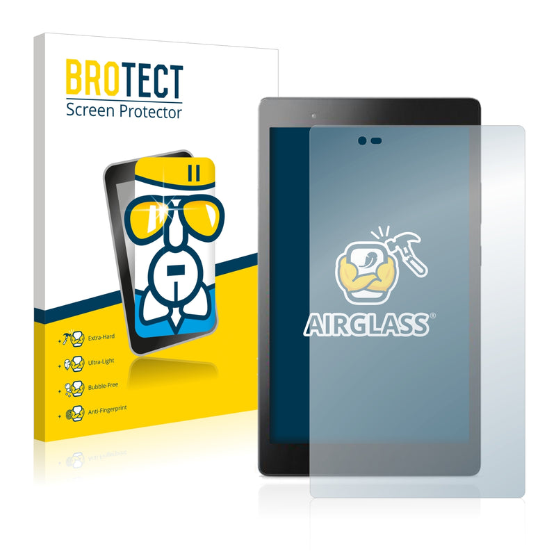 BROTECT AirGlass Glass Screen Protector for Lenovo Tab3 8 Plus