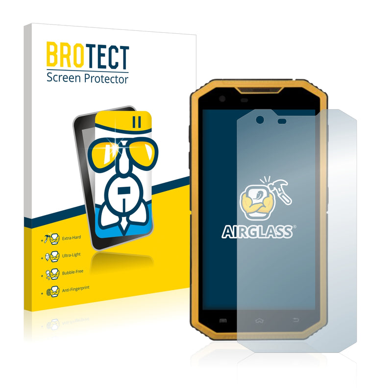 BROTECT AirGlass Glass Screen Protector for GoClever Quantum5 500