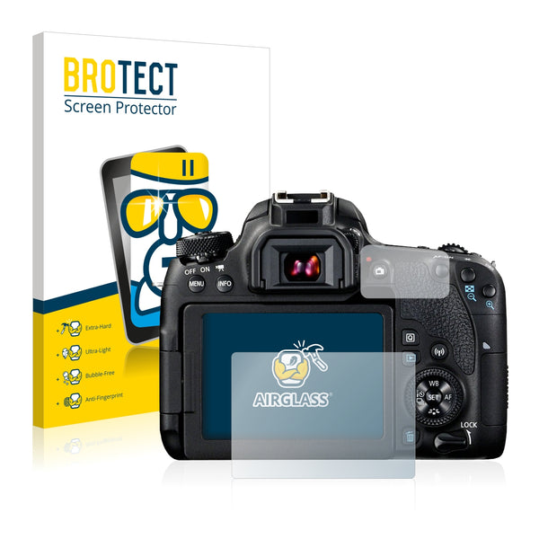 BROTECT AirGlass Glass Screen Protector for Canon EOS 77D