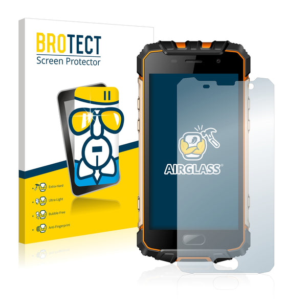 BROTECT AirGlass Glass Screen Protector for Ulefone Armor 2